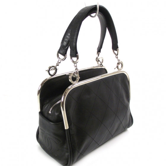 Chanel Lambskin Ultimate Soft Frame Bag Black 3 of 12