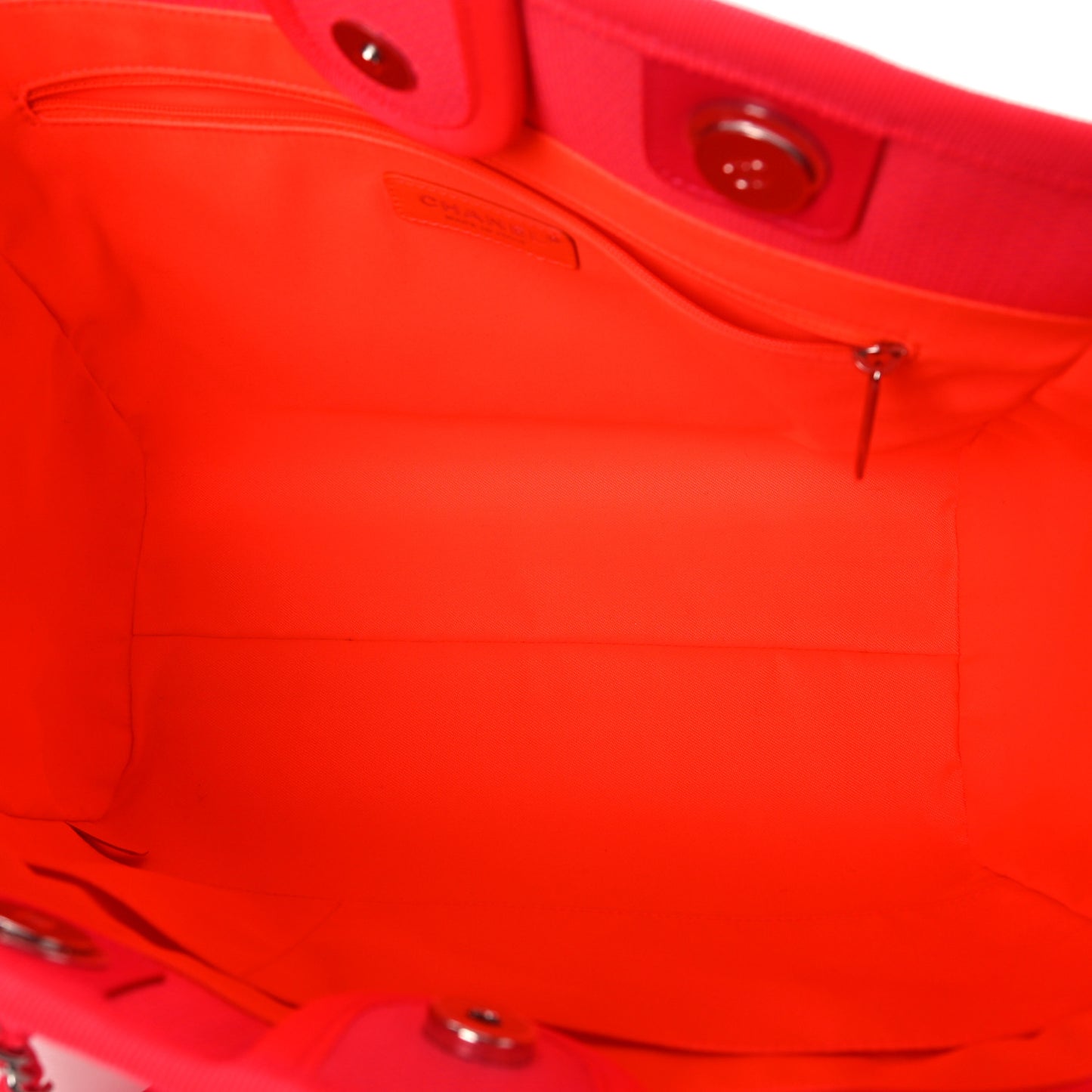 Mixed Fibers Small Deauville Tote Pink Orange