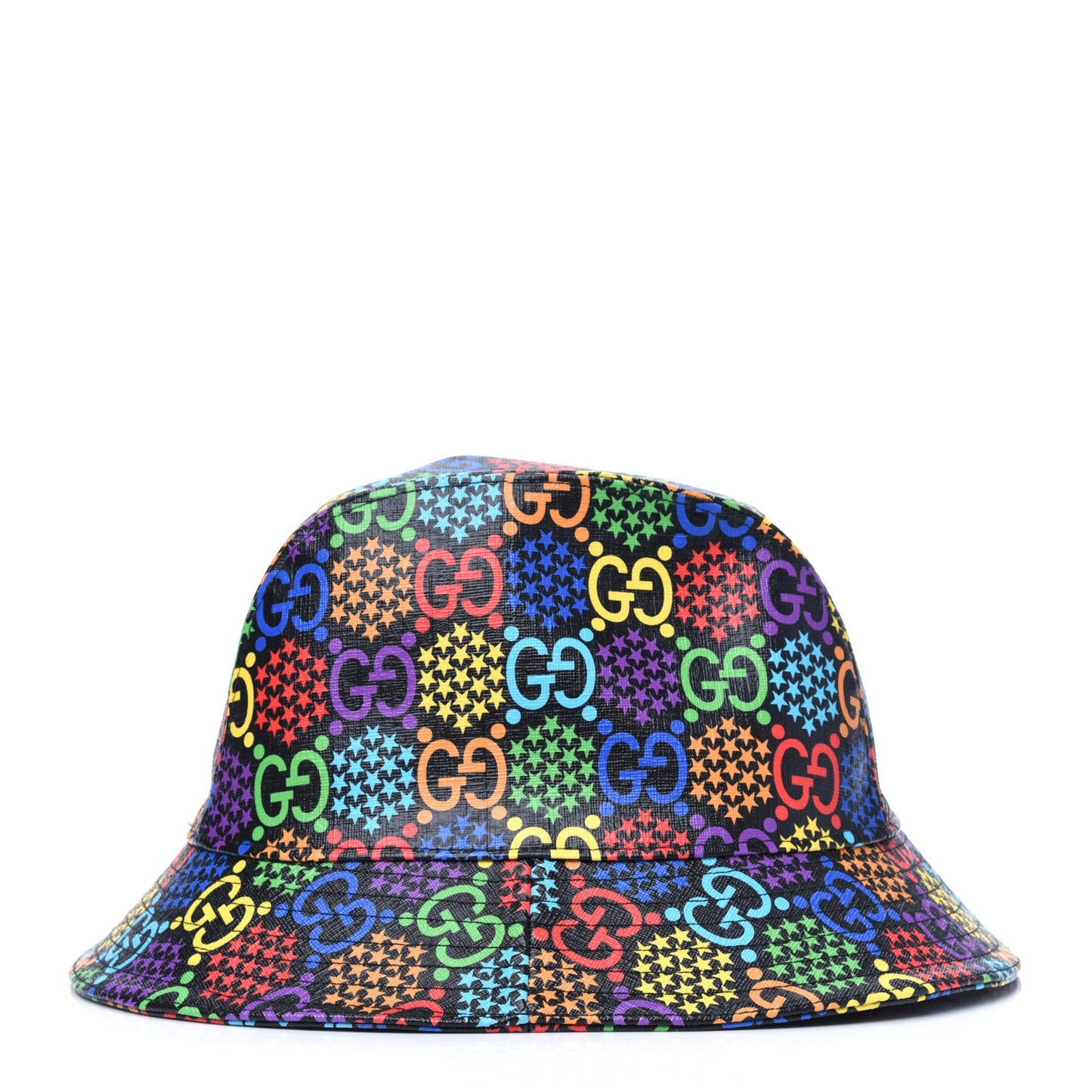 GG Supreme Monogram Psychedelic Fedora Hat M Multicolor