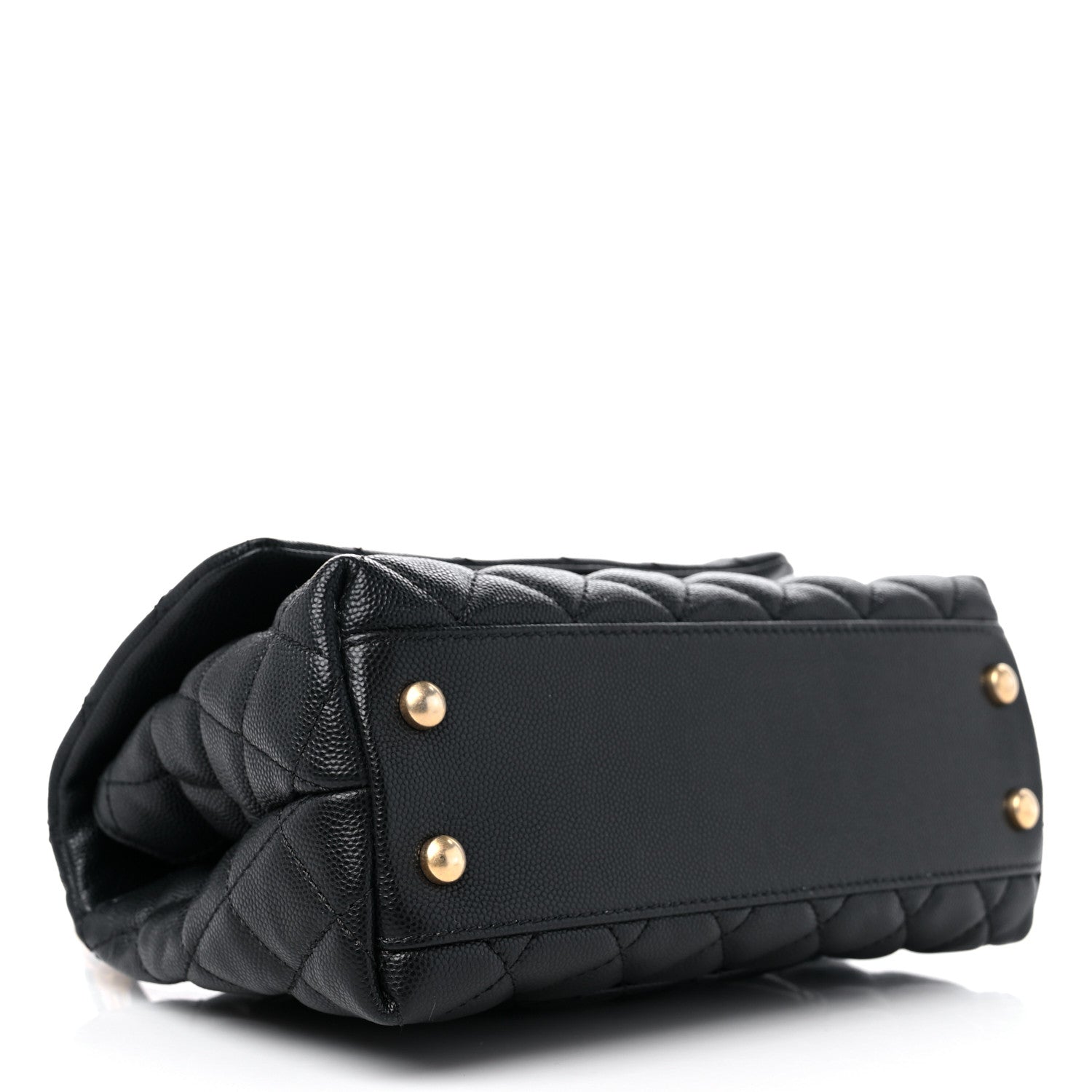 Chanel Caviar Quilted Mini Coco Handle Flap Black 4 of 9