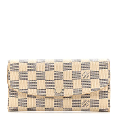 Louis Vuitton Damier Azur Emilie Wallet 1 of 6