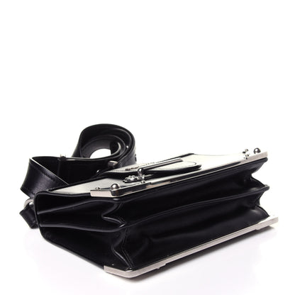 Prada City Calf Saffiano Cahier Bag Black 4 of 11