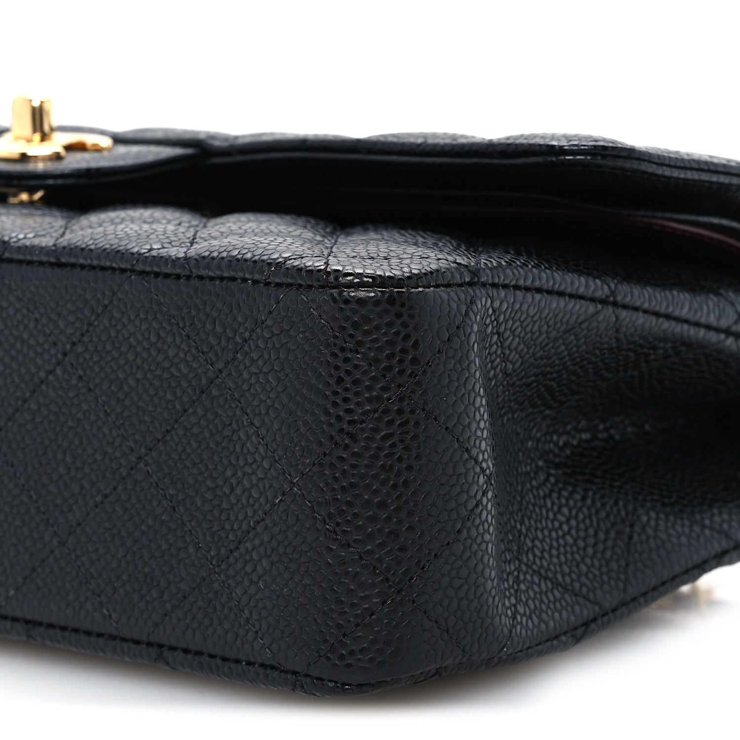 Chanel Caviar Quilted Medium Double Flap Black 10 of 10