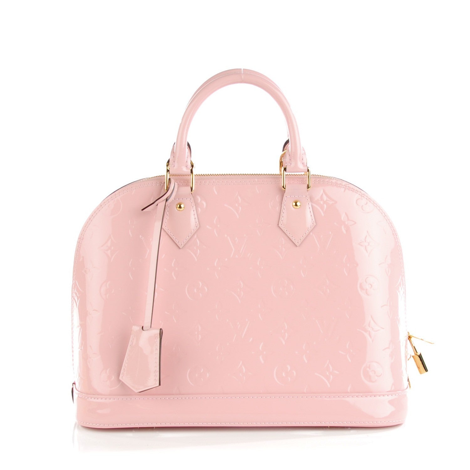 Louis Vuitton Vernis Alma PM Rose Ballerine 1 of 9