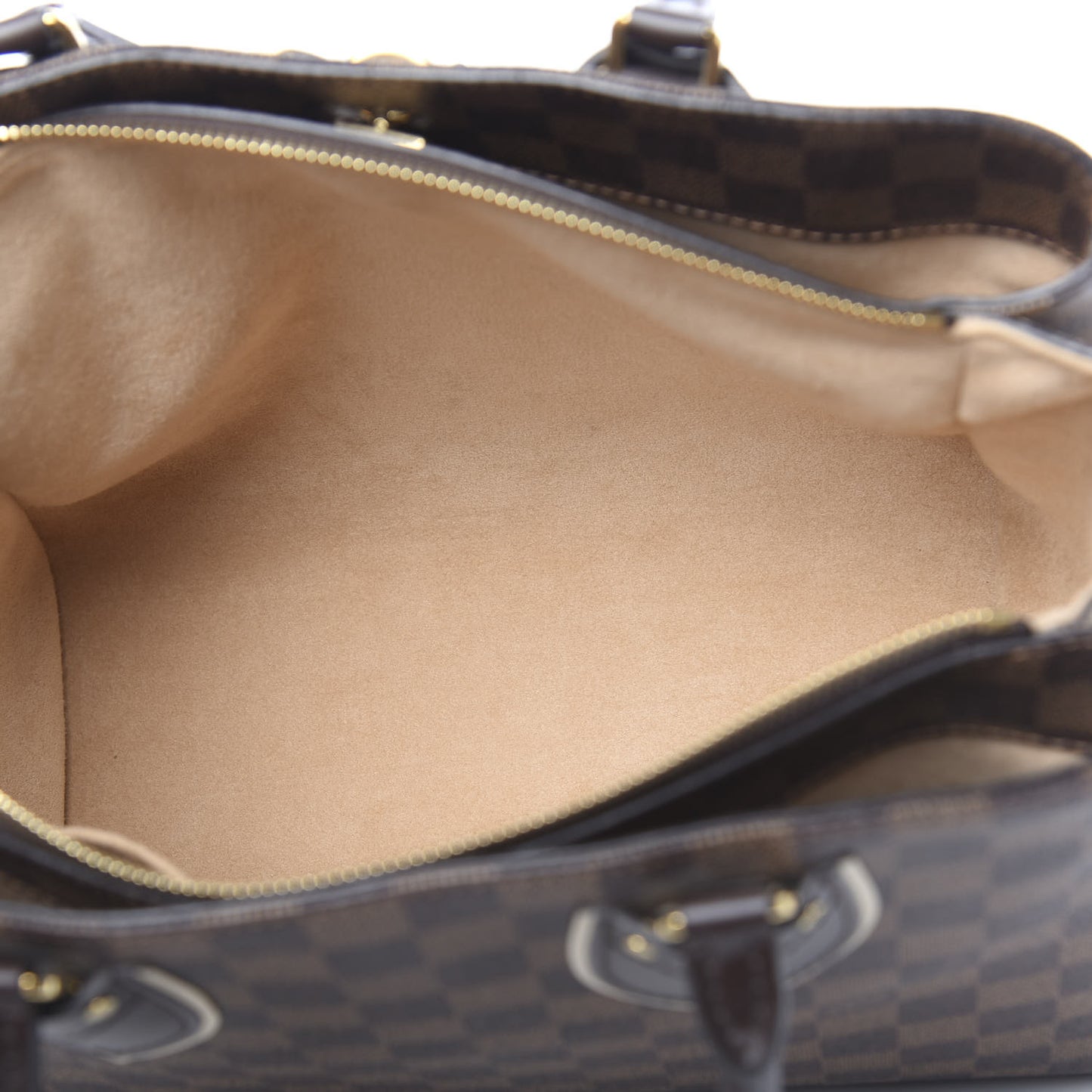 Cuir Taurillon Damier Ebene Normandy Ebene