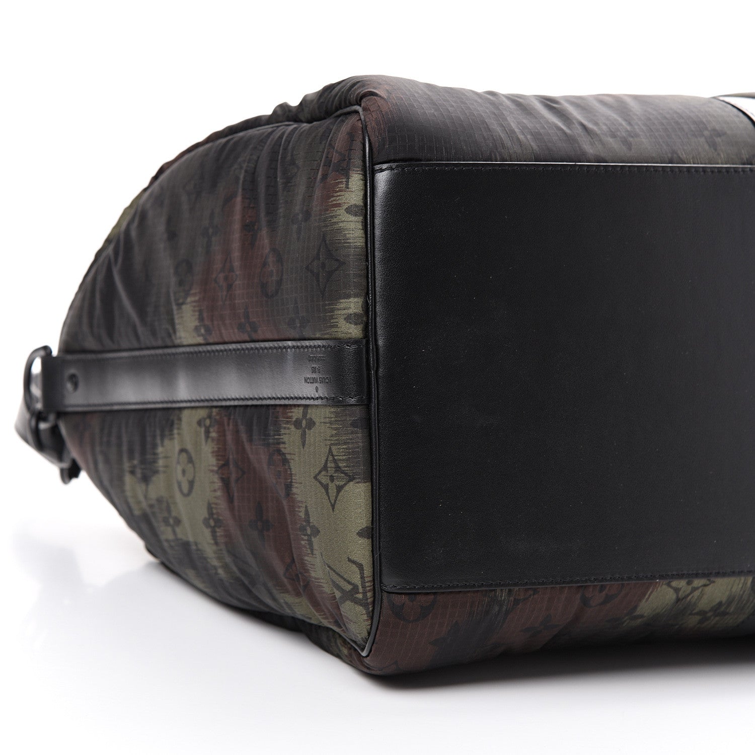 Louis Vuitton Nylon Monogram Camouflage Keepall Bandouliere 50 Kaki 9 of 11