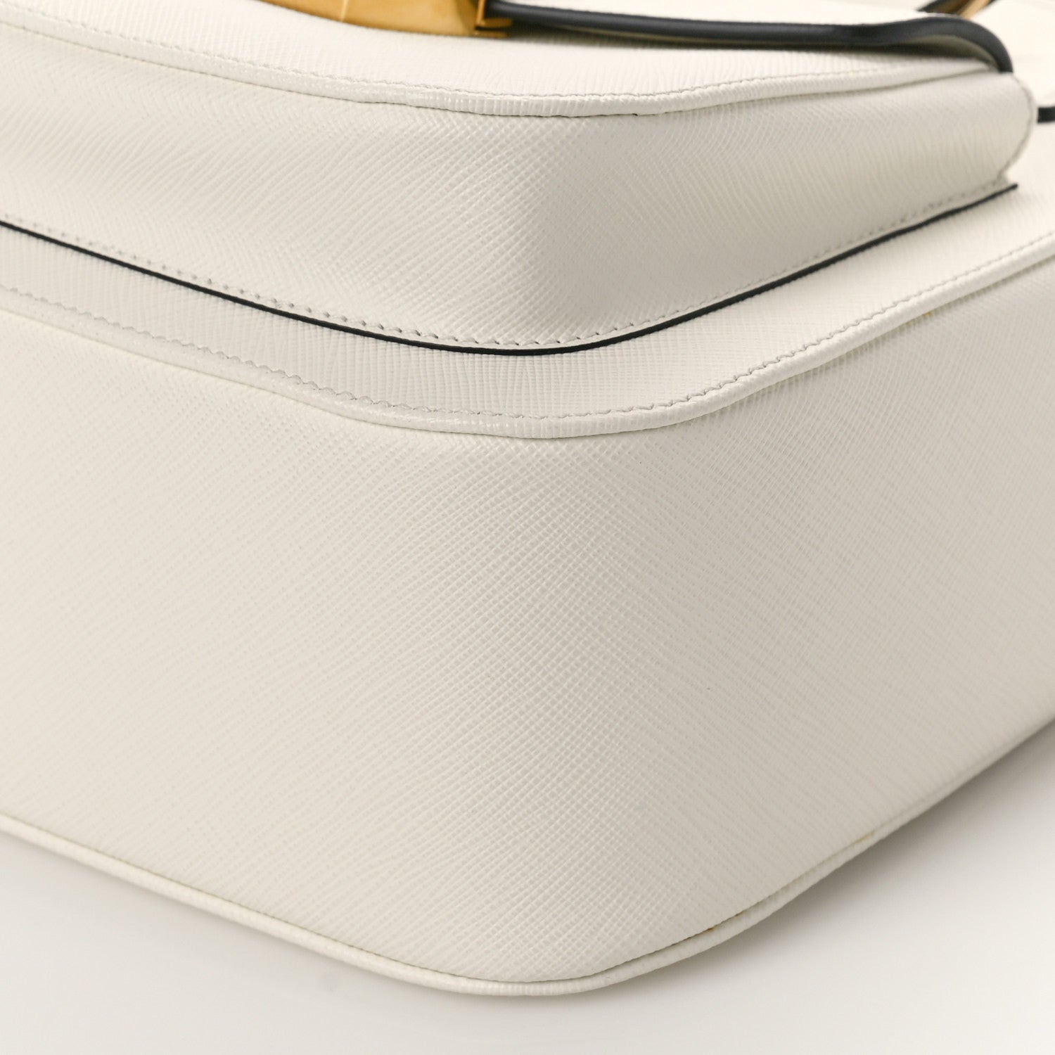 Prada Saffiano Lux Metropolis Tote White 7 of 8