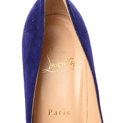 Christian Louboutin Veau Velours Decoltish 85 Pumps 37 Encre 7 of 10