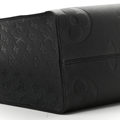 Louis Vuitton Empreinte Monogram Giant Onthego MM Black 8 of 10