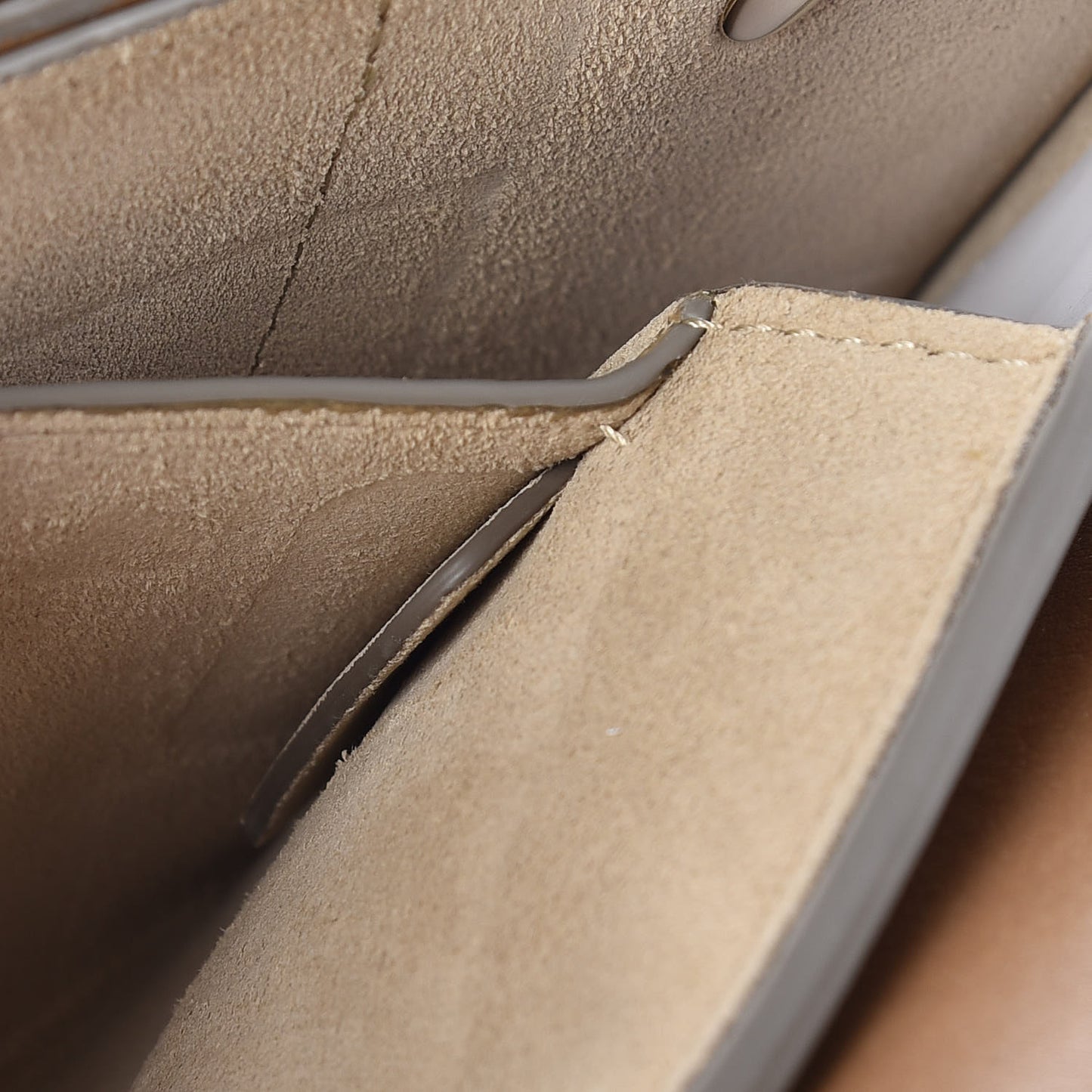 Ostrich Calfskin Small Faye Shoulder Bag Light Brown
