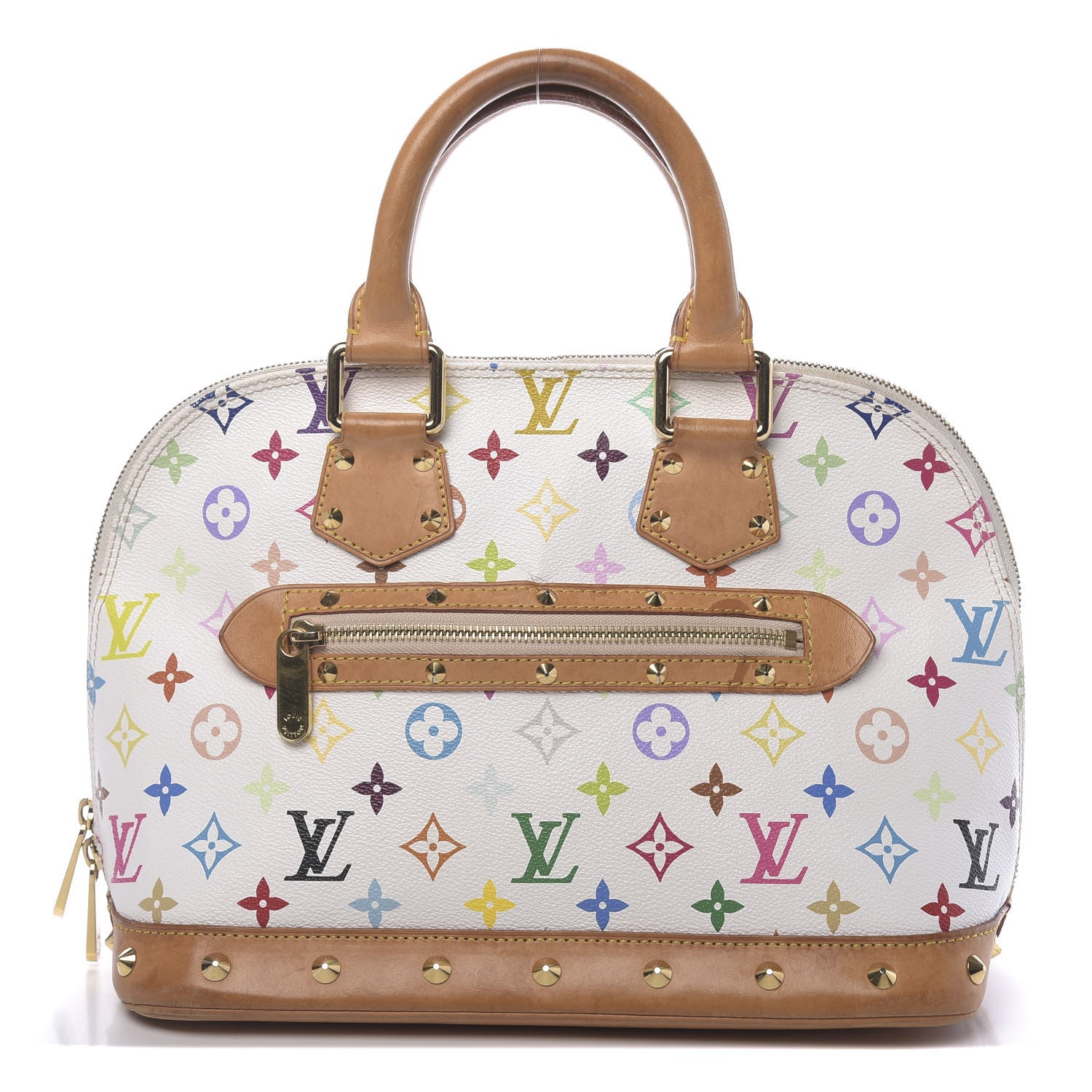 Louis Vuitton Monogram Multicolor Alma White 1 of 11