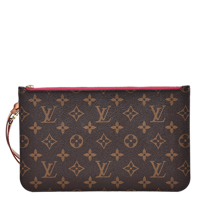 Louis Vuitton Monogram Neverfull MM GM Pochette Pivoine 1 of 9