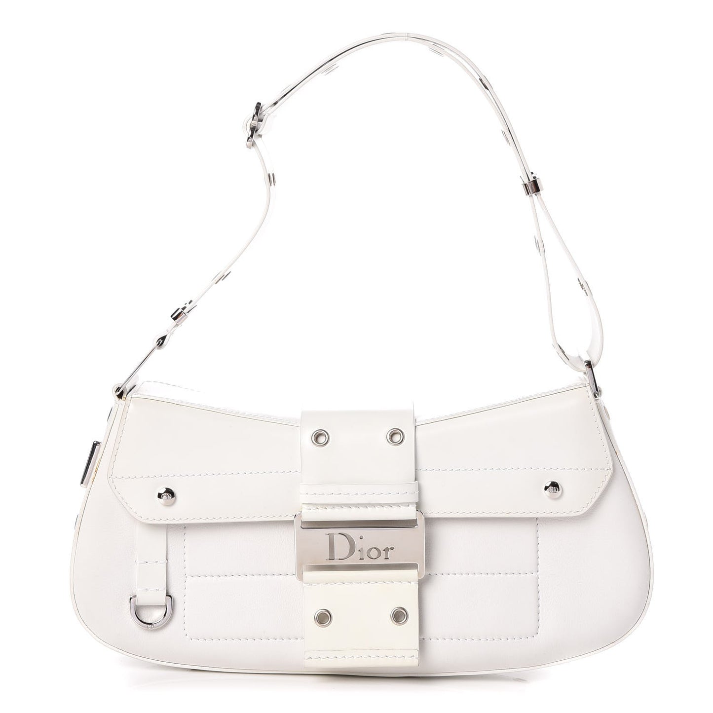 Calfskin Street Chic Bag White
