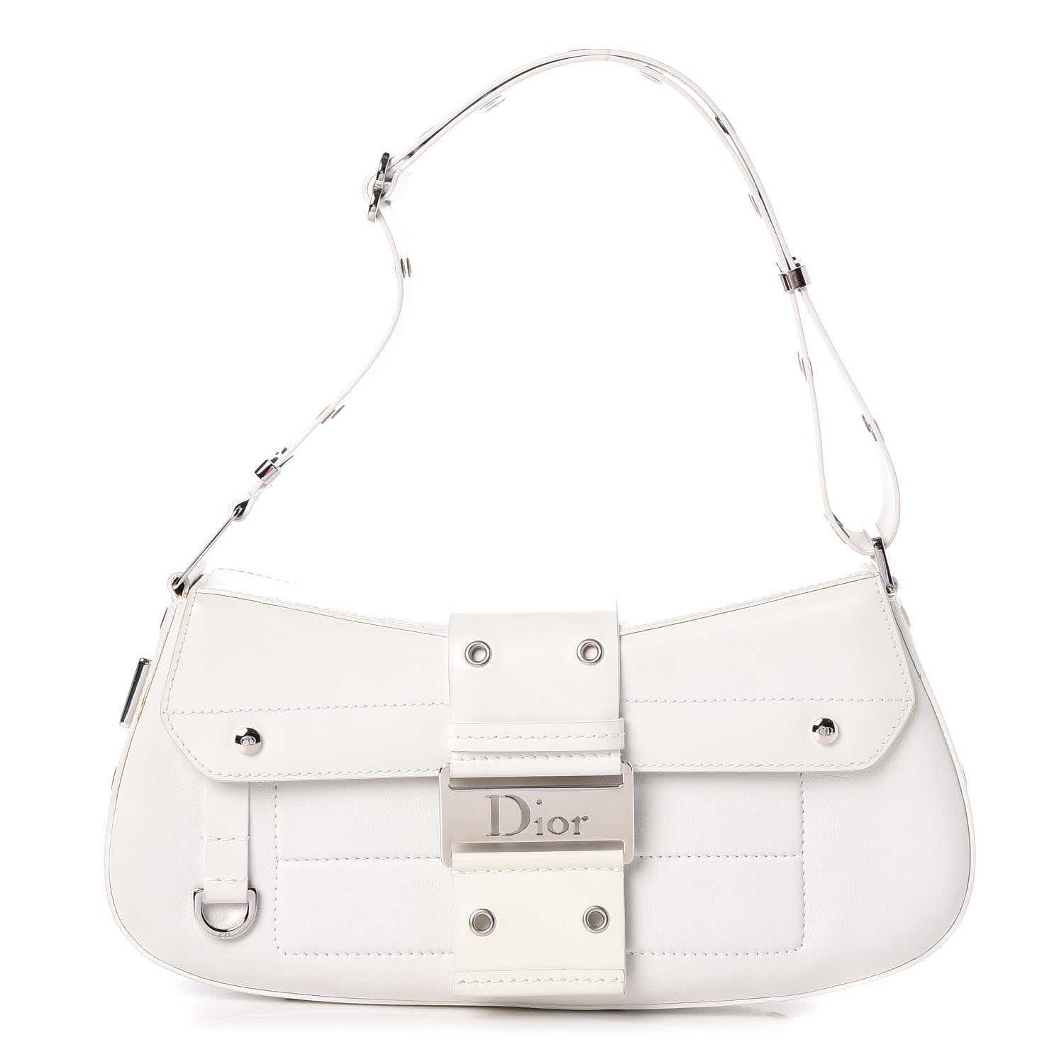 Christian Dior Calfskin Street Chic Bag White 1 of 7