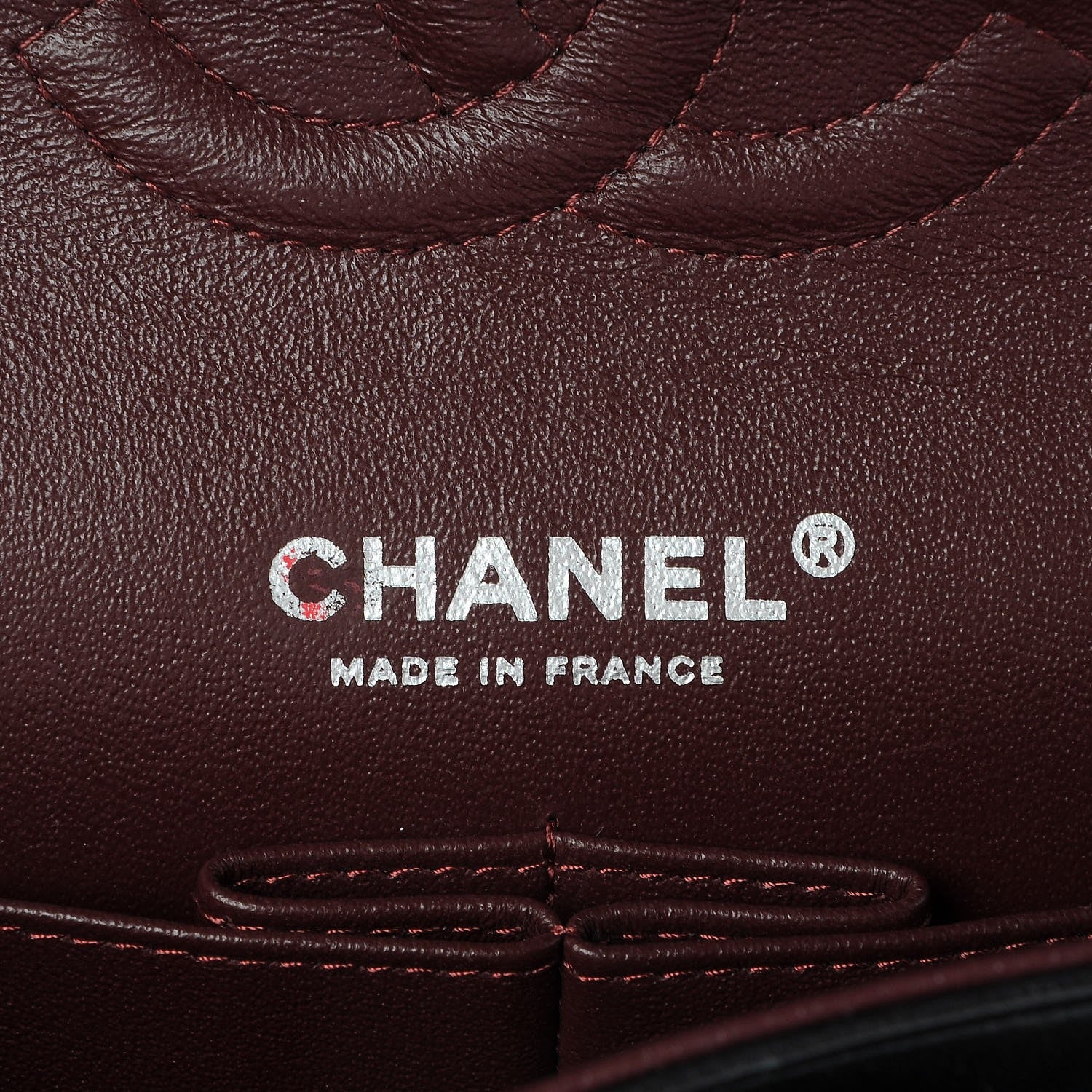 Chanel Lambskin Quilted Medium Double Flap Black 7 of 8