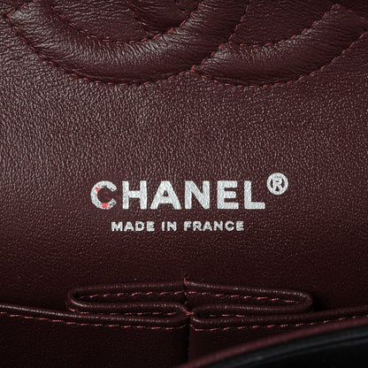 Chanel Lambskin Quilted Medium Double Flap Black 7 of 8