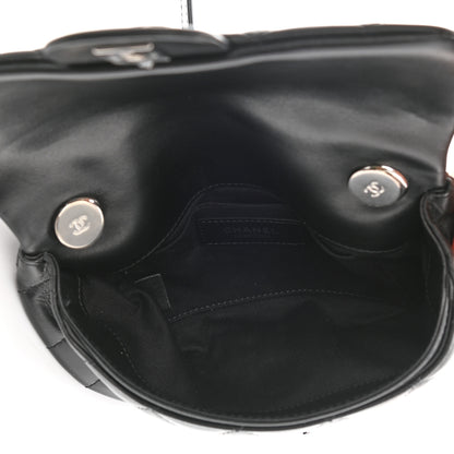 Chanel Calfskin Quilted CC Uniform Flap Belt Bag Black 4 of 10