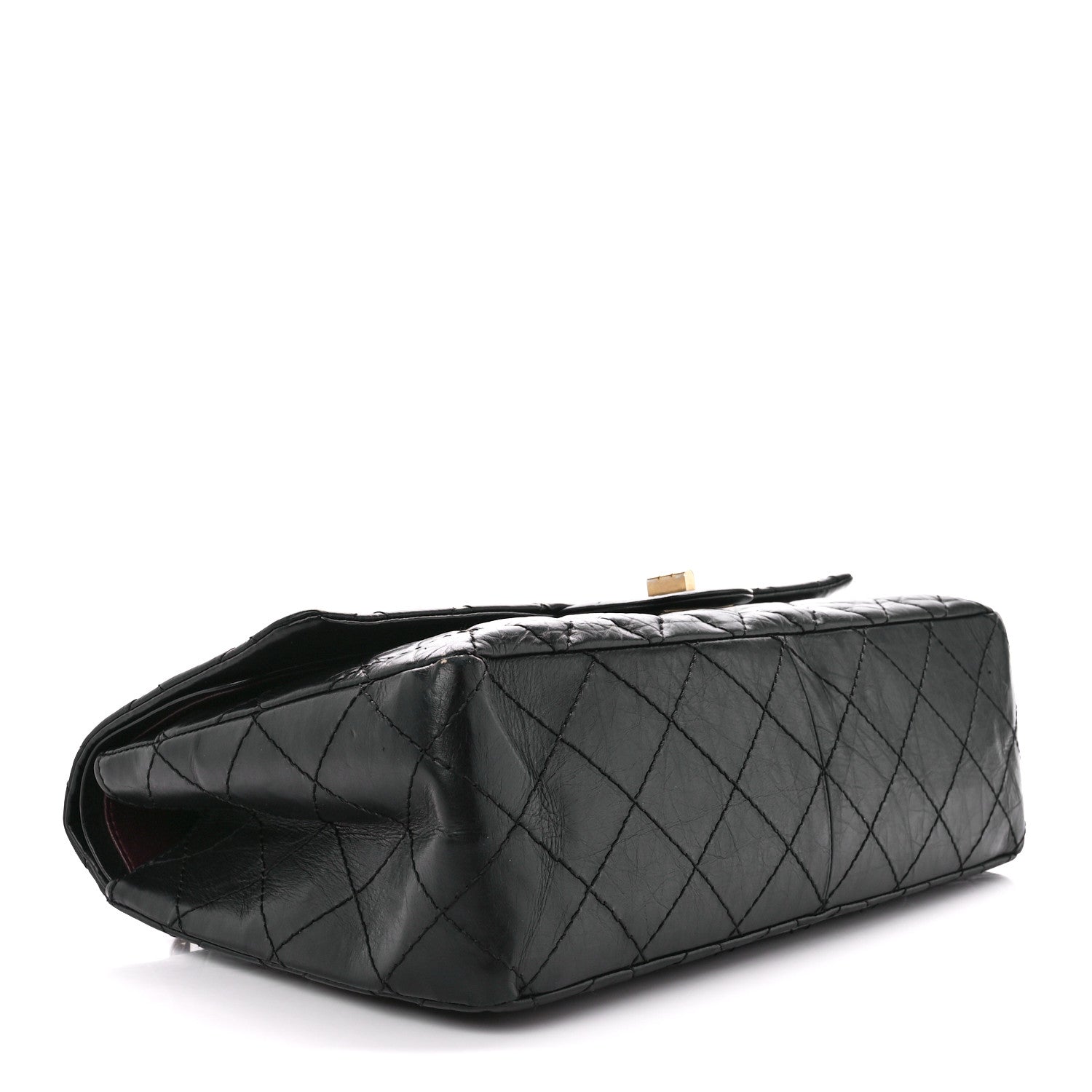 Chanel Aged Calfskin Quilted 2.55 Reissue 227 Flap Black 4 of 12