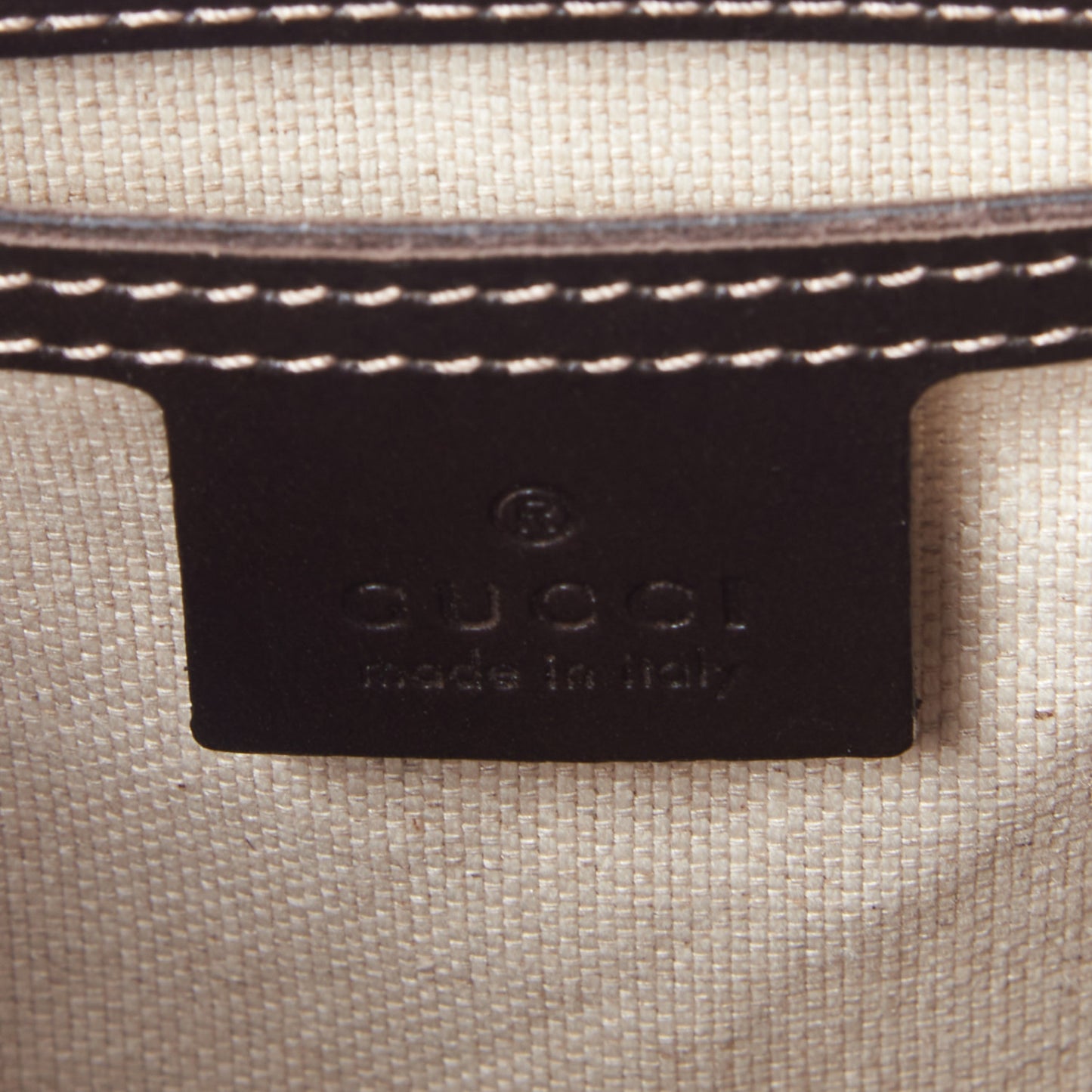 GG Plus Monogram Messenger Bag Dark Brown