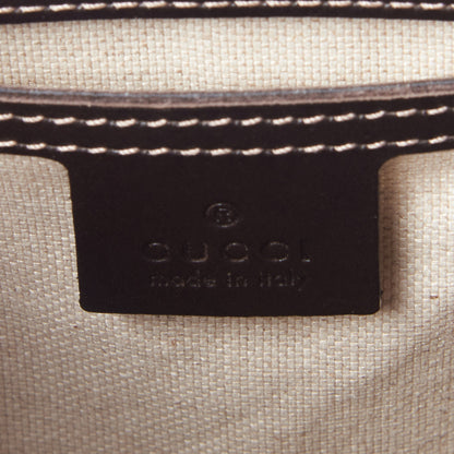 Gucci GG Plus Monogram Messenger Bag Dark Brown 8 of 9