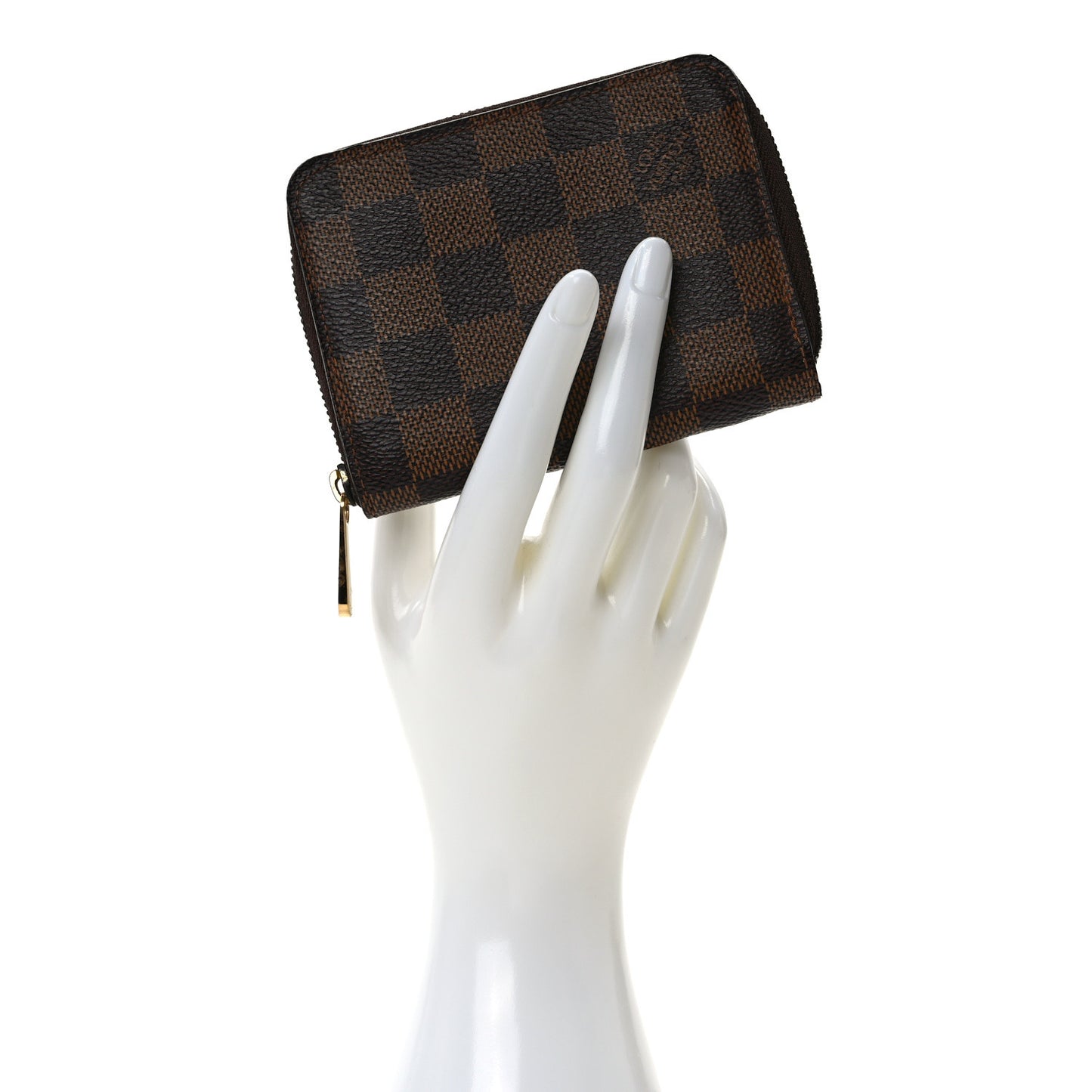 Damier Ebene Zippy Coin Purse