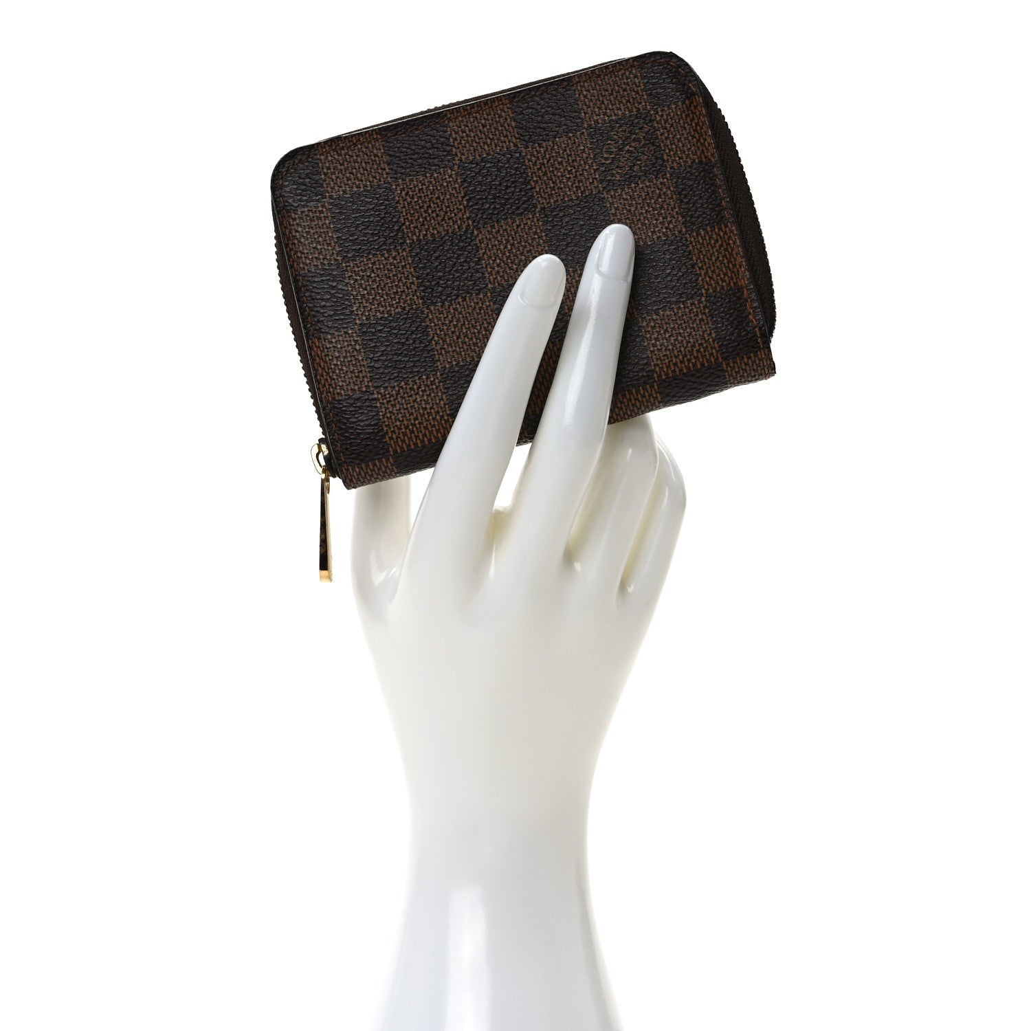 Louis Vuitton Damier Ebene Zippy Coin Purse 2 of 6