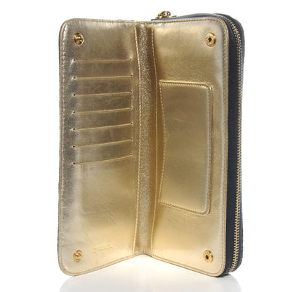 Chanel Denim CC Zip Wallet 8 of 9