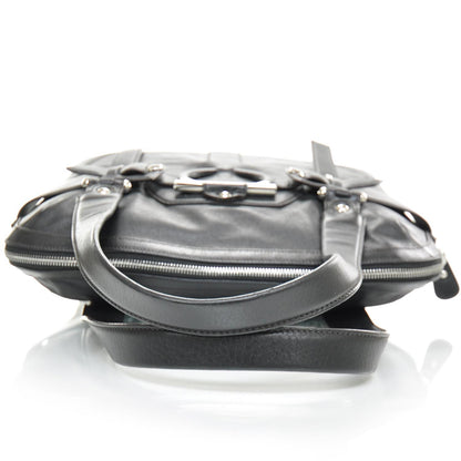 FASHIONPHILE SALVATOREFERRAGAMOLeatherGancioToteBlack 5 of 8
