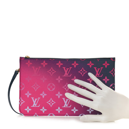 Louis Vuitton Monogram Spring In the City Neverfull MM GM Pochette Midnight Fuchsia 2 of 9