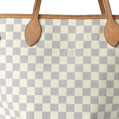 Louis Vuitton Damier Azur Neverfull MM 10 of 10