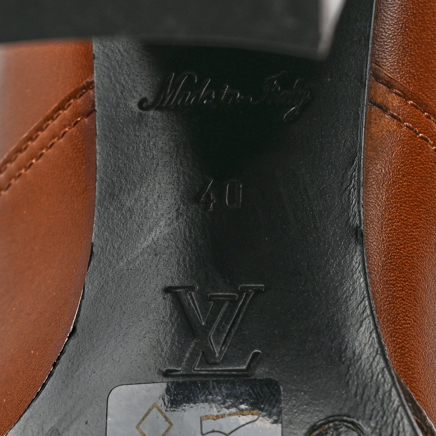 Louis Vuitton Calfskin Monogram Star Trail Ankle Boots 40 Cognac 8 of 10