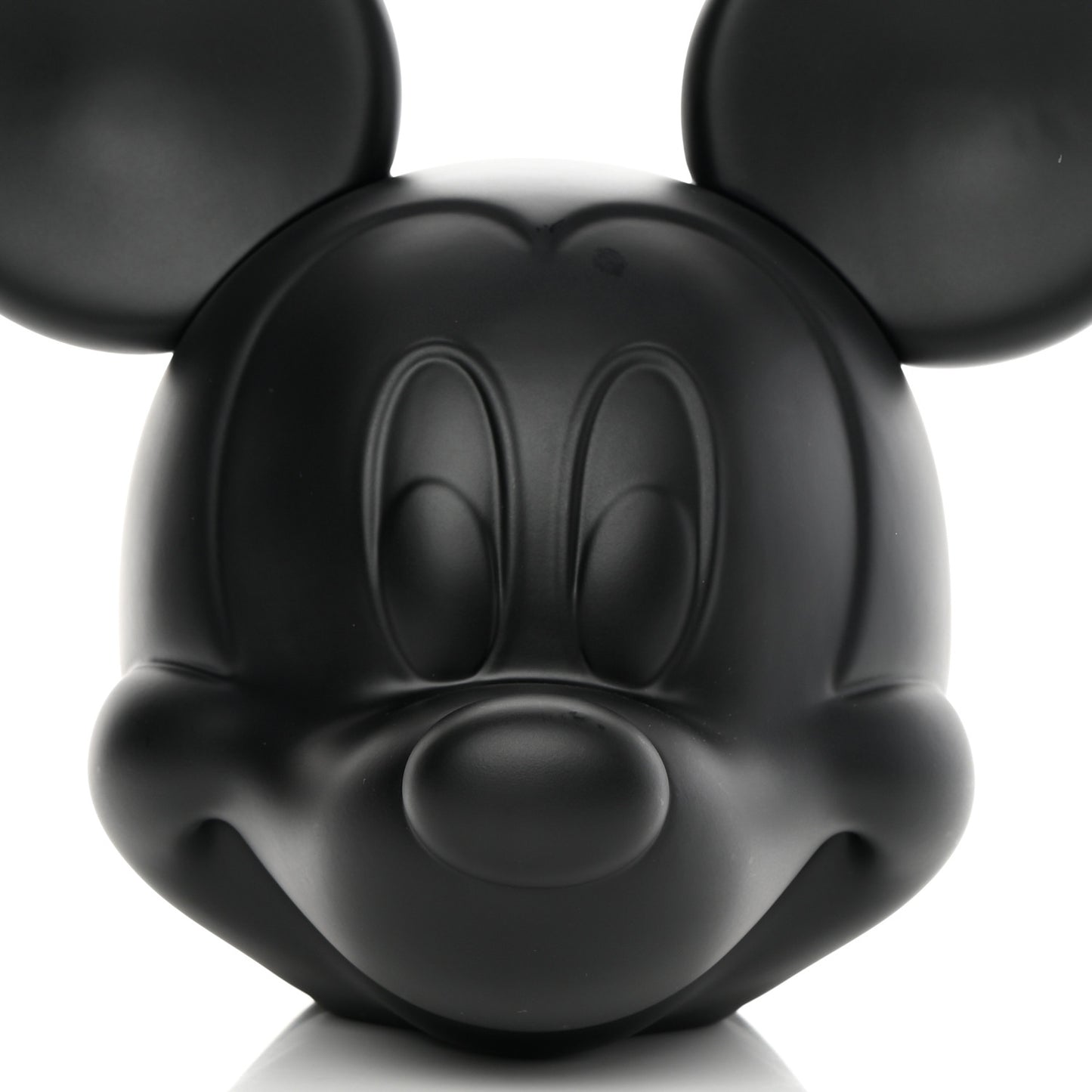 X DISNEY Plastic Mickey Mouse Top Handle Bag Matte Black