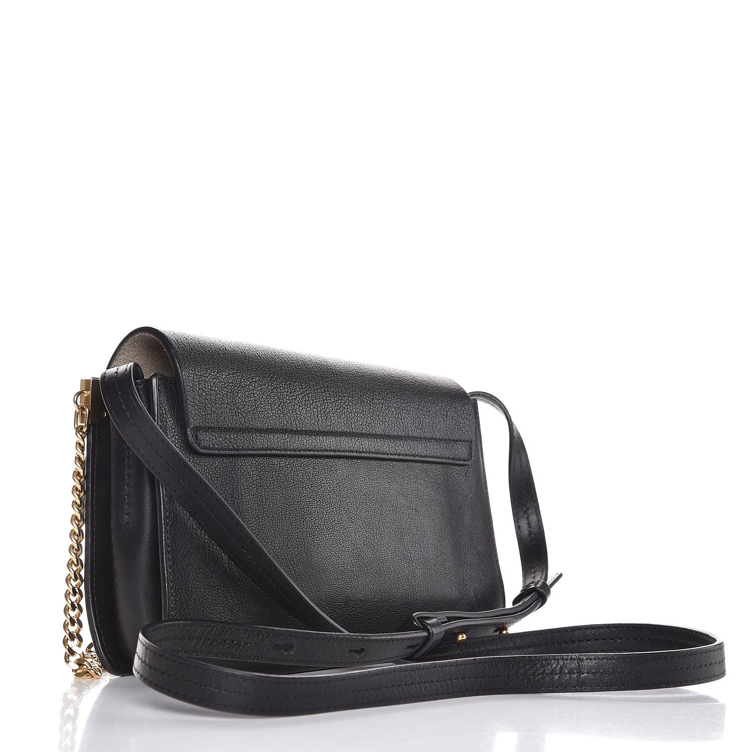 Chloe Goatskin Small Faye Shoulder Bag Black 3 of 6