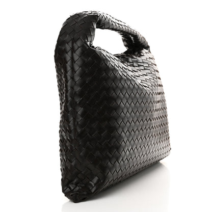Bottega Veneta Calfskin Intrecciato Large Hop Fondant 3 of 10
