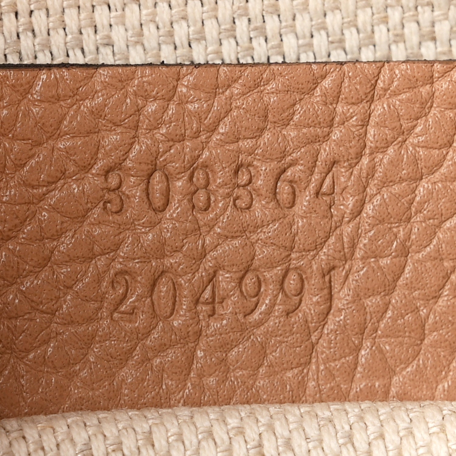 Gucci Pebbled Calfskin Small Soho Disco Bag Camelia 6 of 10