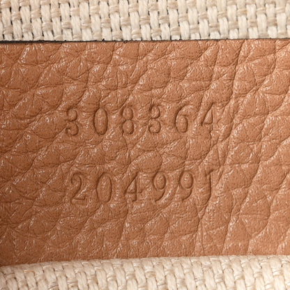 Gucci Pebbled Calfskin Small Soho Disco Bag Camelia 6 of 10