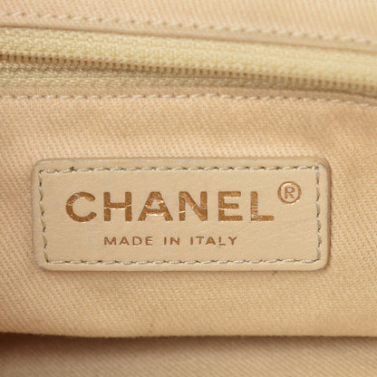 Chanel Iridescent Calfskin Chic Quilt Bowling Bag Blue 6 of 14