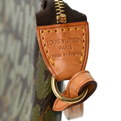 Louis Vuitton Monogram Graffiti Pochette Accessories Kaki 11 of 19