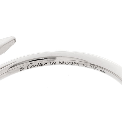 Cartier 18K White Gold Small Juste Un Clou Ring 59 8.75 4 of 6