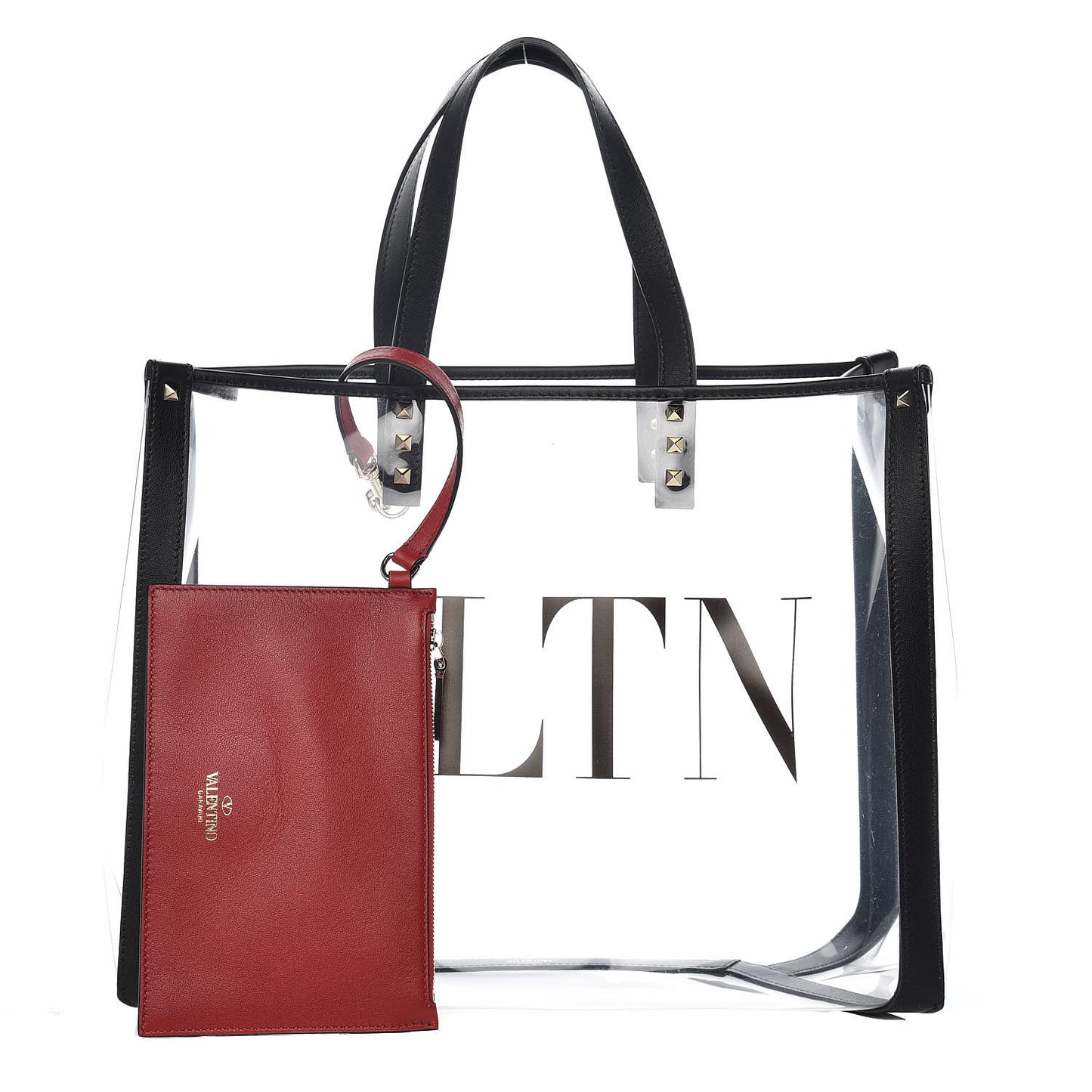 Plexy VLTN Shopping Bag Transparent