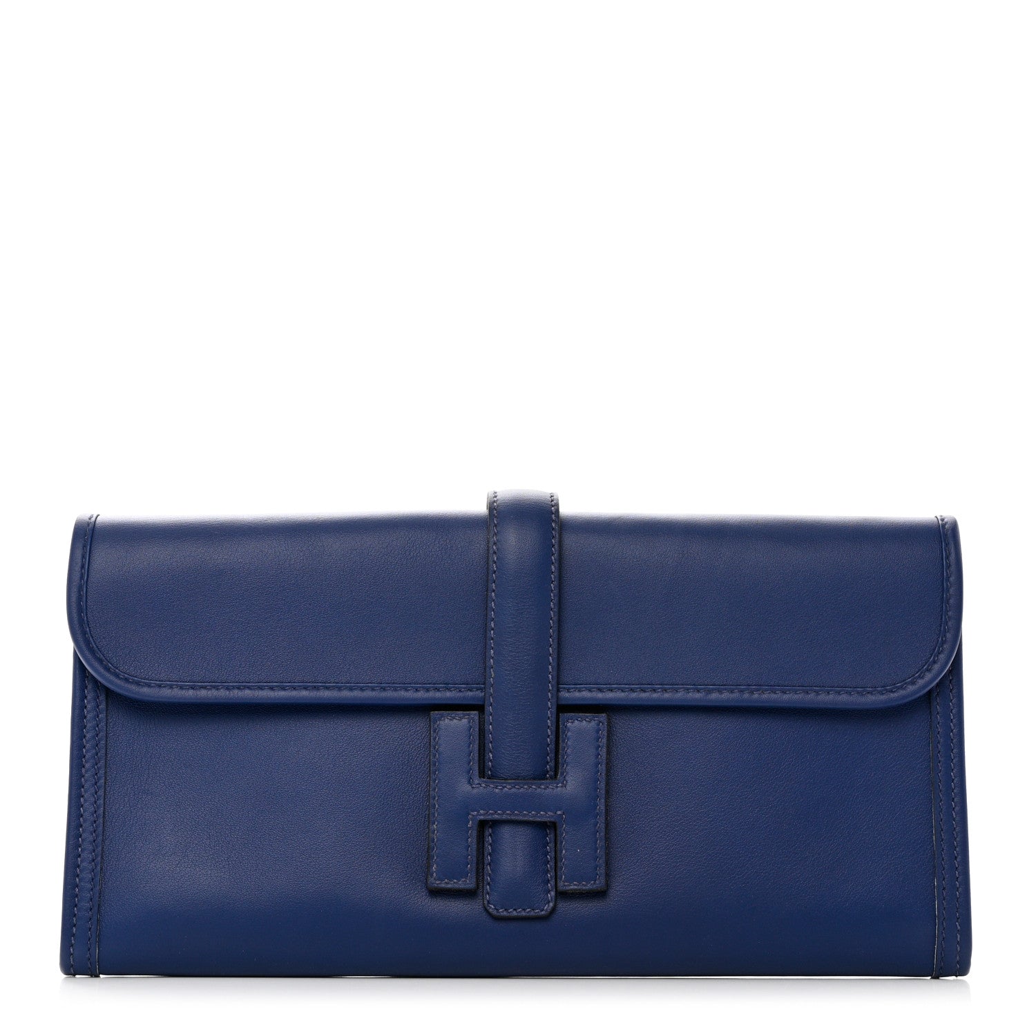 Hermes Swift Jige Elan 29 Clutch Bleu Saphir 1 of 7