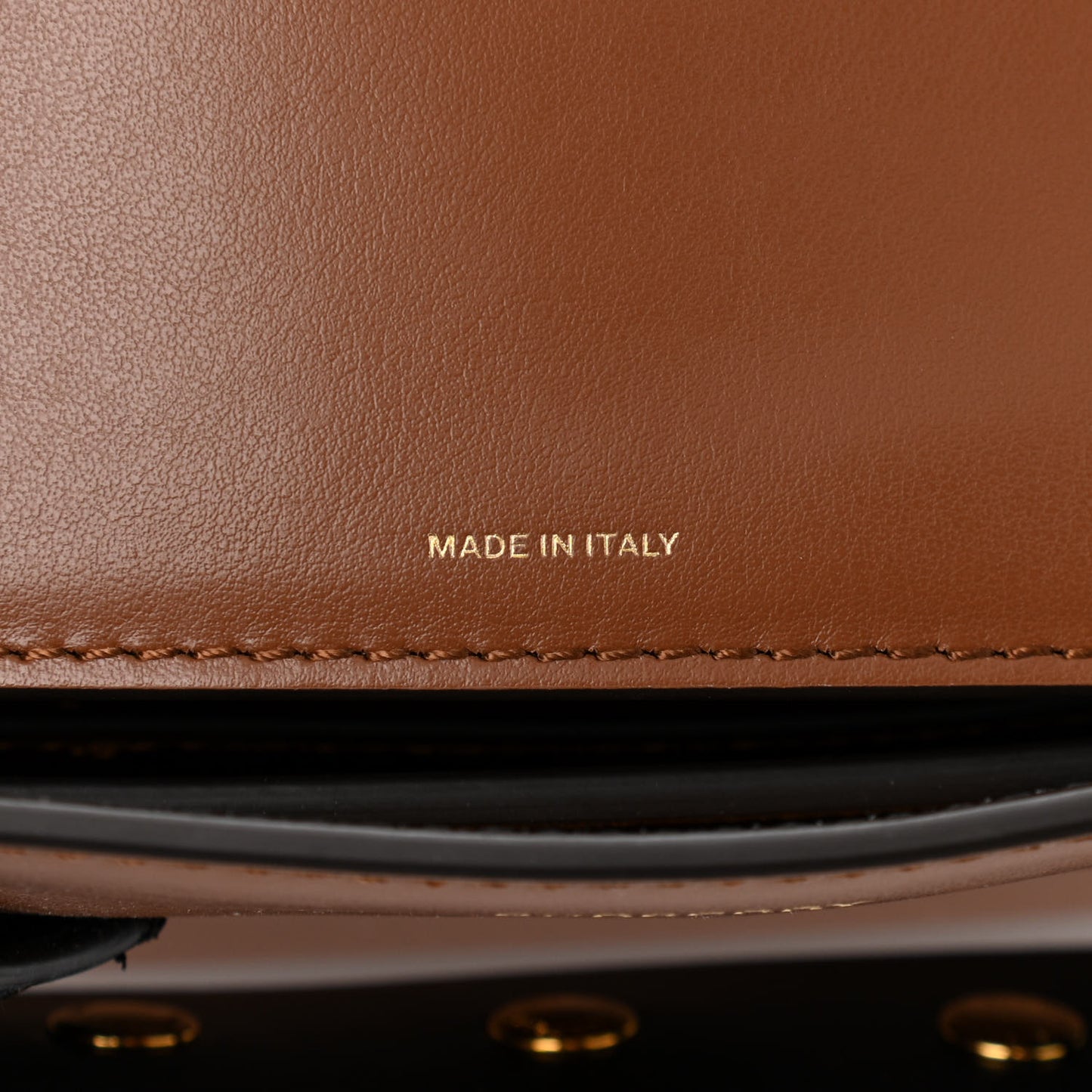 Soft Grain Calfskin Small Belt Bag Brown