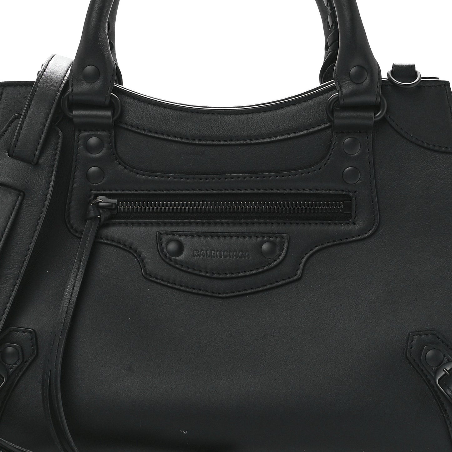 Smooth Calfskin Neo Classic Black Hardware S City Black