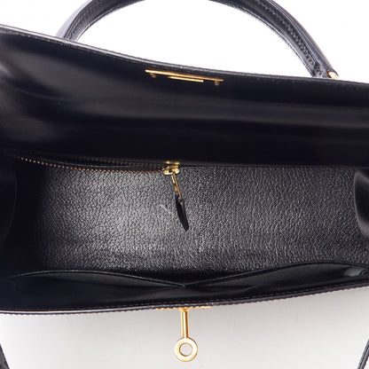 Hermes Box Kelly Sellier 28 Black 13 of 36