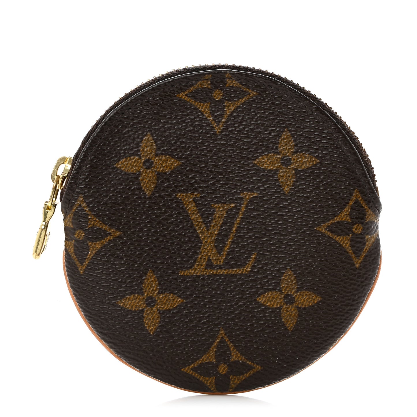 Monogram Round Coin Purse