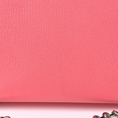 Hermes Chevre Chamkila Mini Verrou Chaine Bag Rose Lipstick 11 of 13