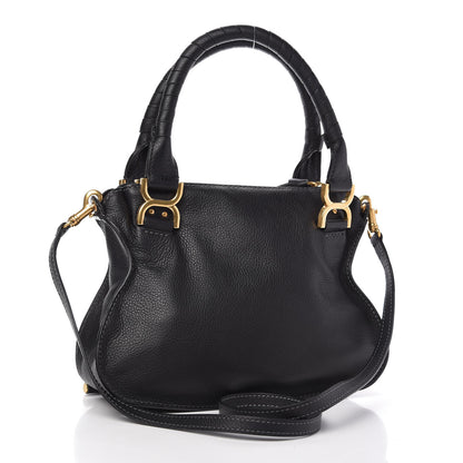 Chloe Calfskin Small Marcie Satchel Black 3 of 10