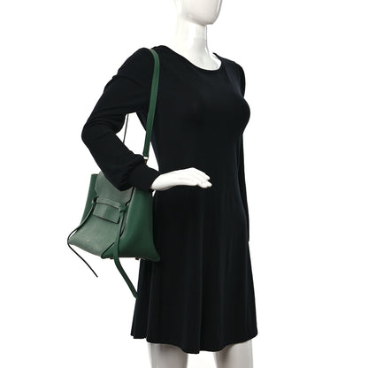 Celine Grained Calfskin Mini Belt Bag Mint 2 of 9