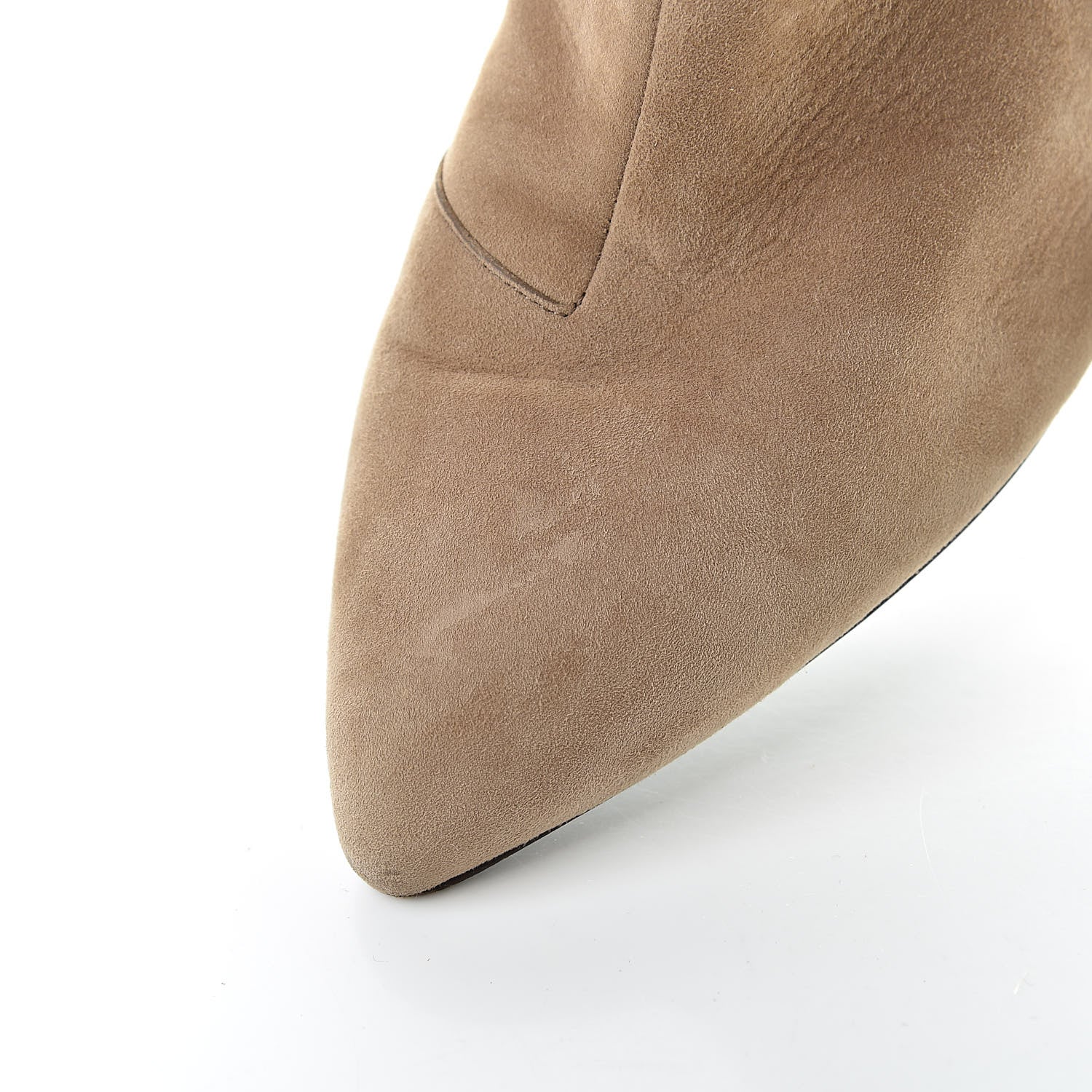 Louis Vuitton Suede Secrecy Ankle Boots 37.5 Taupe 8 of 9