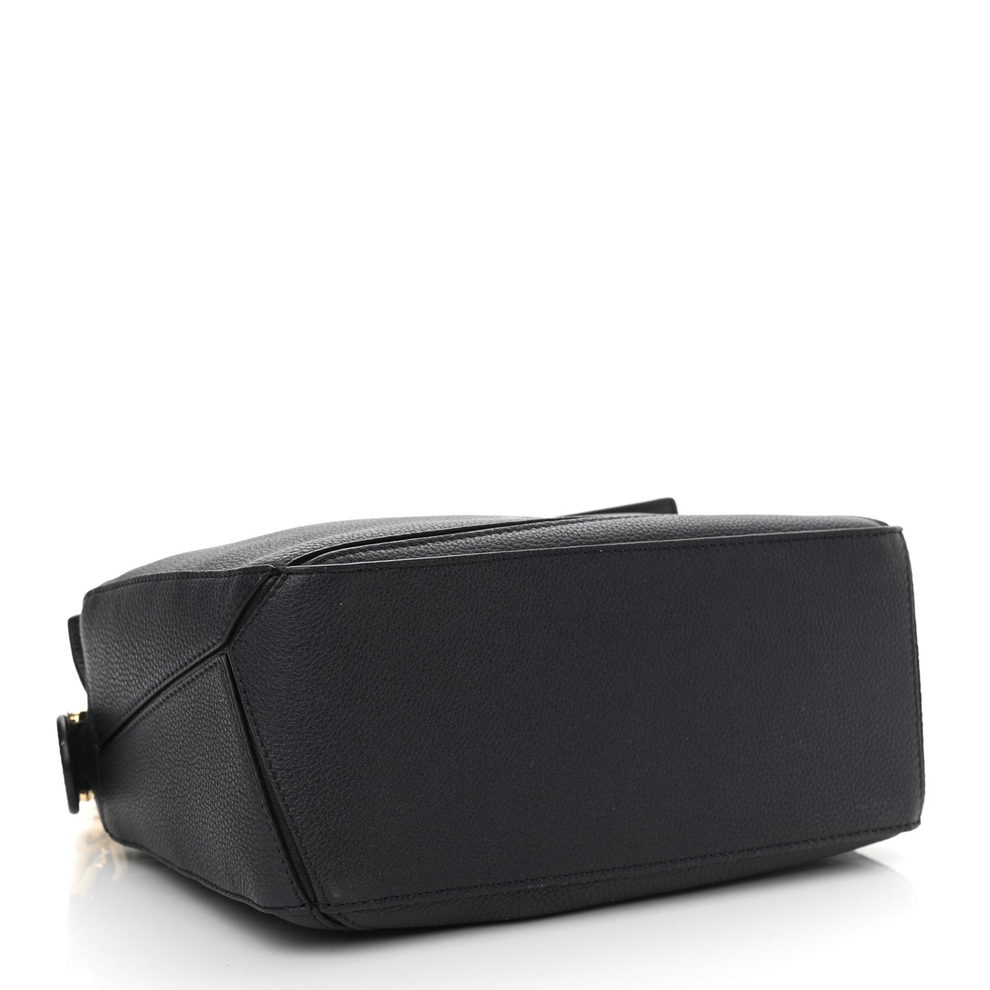 Calfskin Small Puzzle Bag Midnight Blue Black